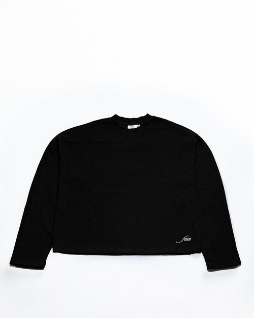 Waffle-Knit Long Sleeve